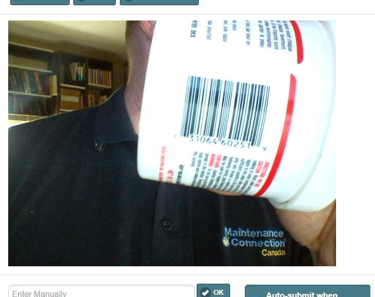 Just Good Enough Barcode Capture